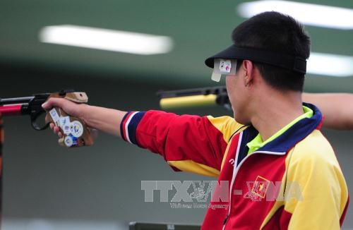SEA Games 28 Xạ thủ Trần Quốc Cường đoạt HCV ở nội dung cá nhân